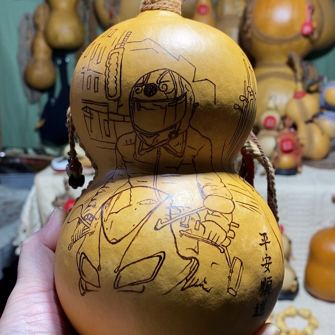 清***风葫芦包文玩葫芦斜挎包