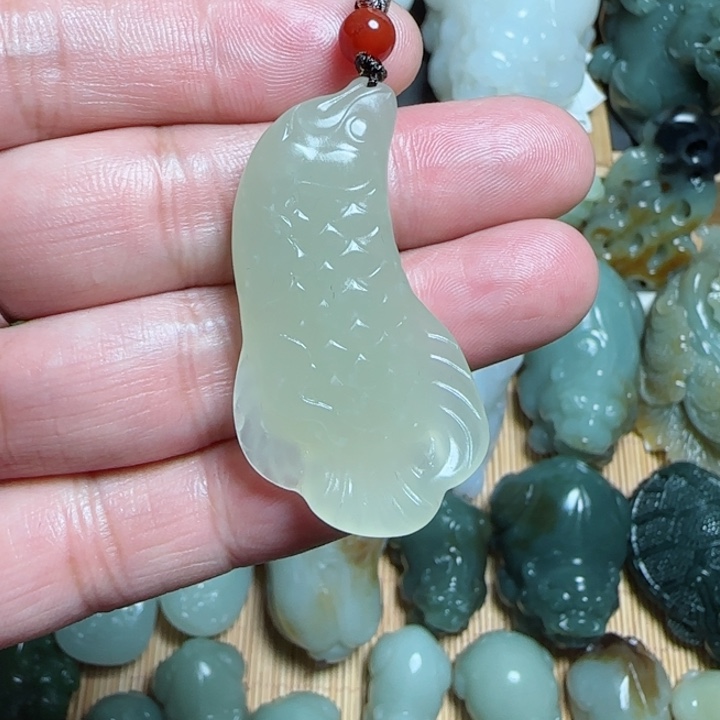 和田玉挂件未镶嵌