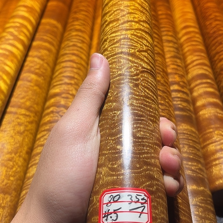 大叶紫檀（黑酸枝木类）木料加工工艺流程
