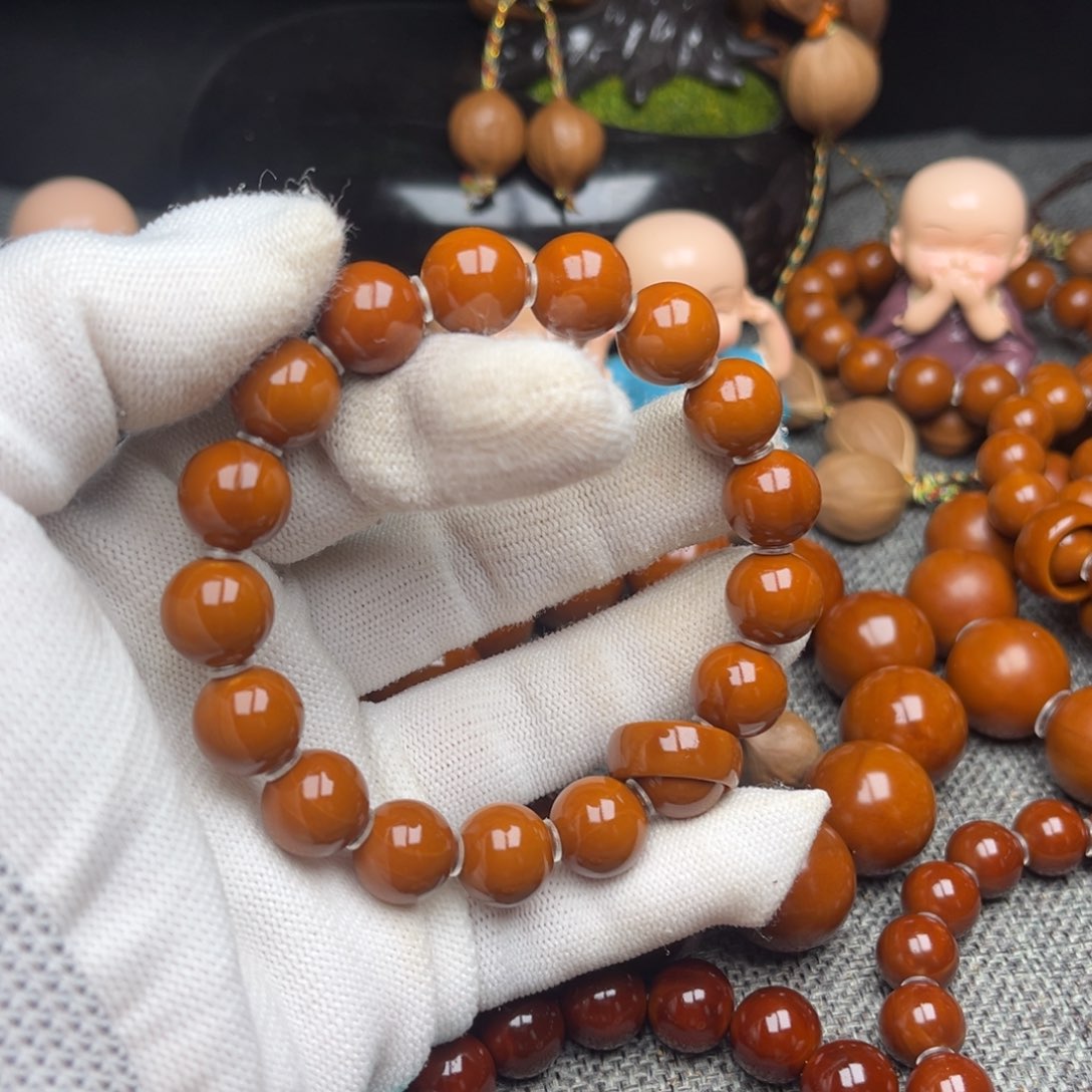 橄榄核手串/手链呼**嘿1.2精品无补无漏