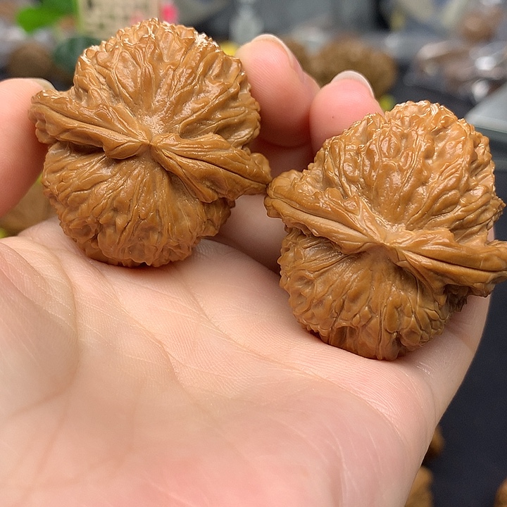 吊坠文玩核桃42➕白狮子