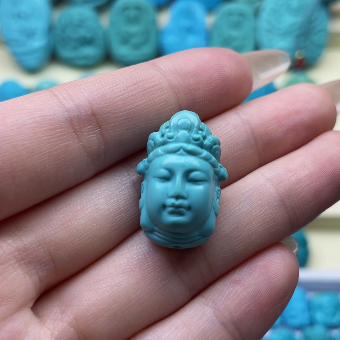 绿松石雕刻未镶嵌