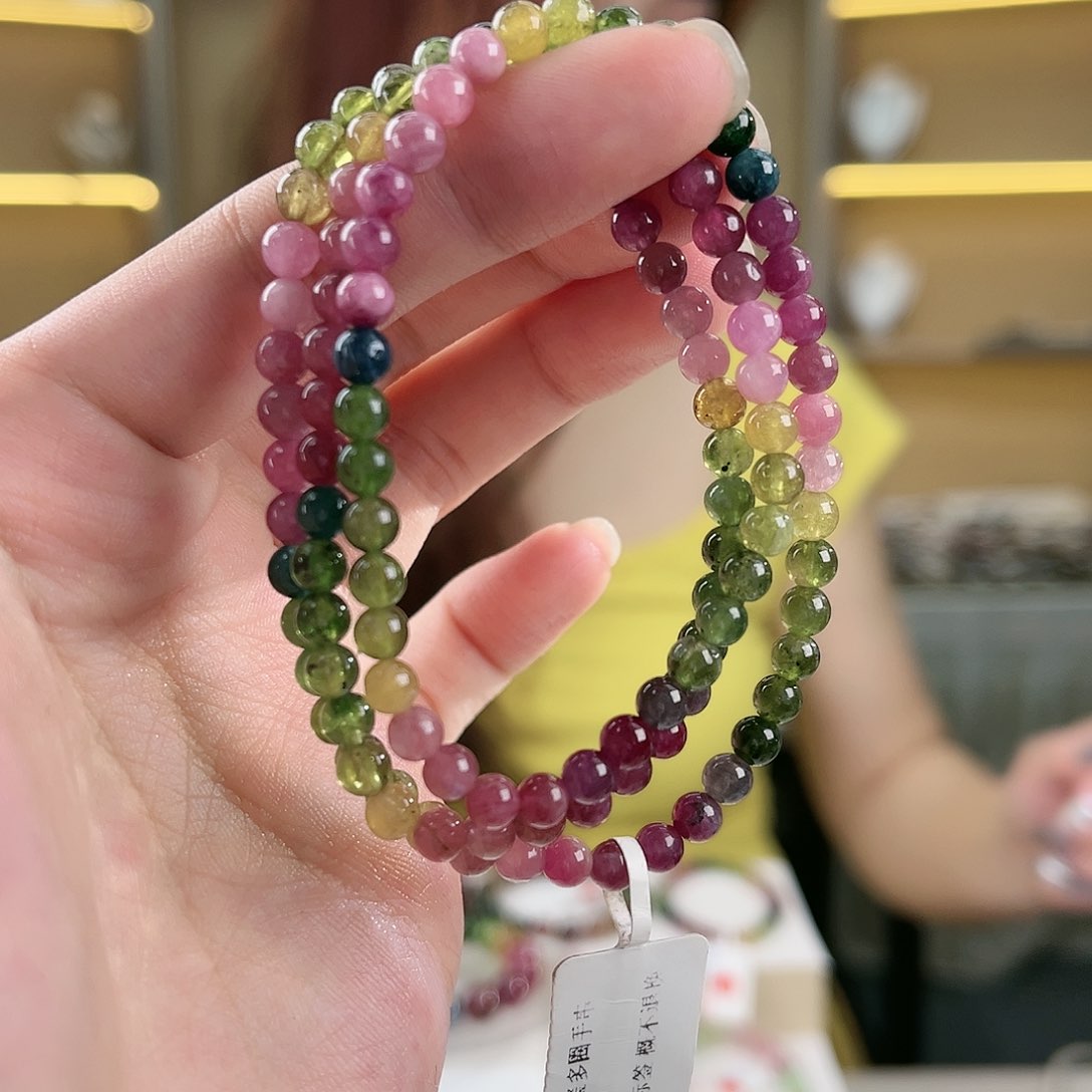 碧玺（多样性发一件）4mm未镶嵌碧玺