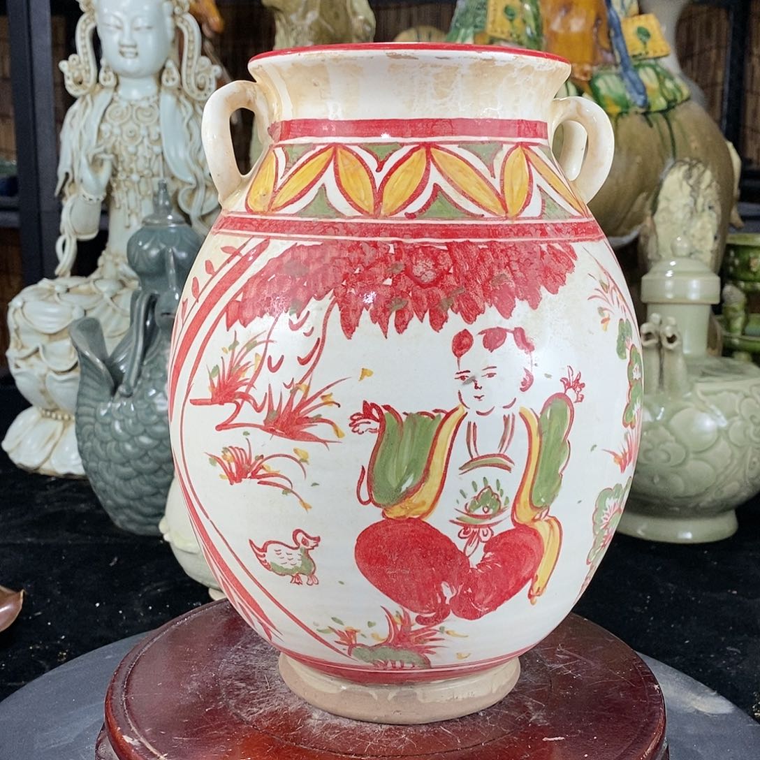 摆件磁州窑瓷器瓷器