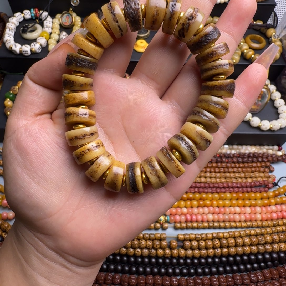 牛骨手串/手链哈哈哈