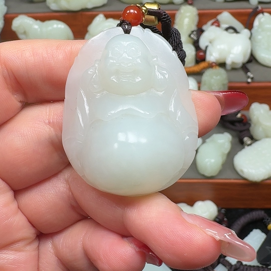 零***题和田玉未镶嵌挂件