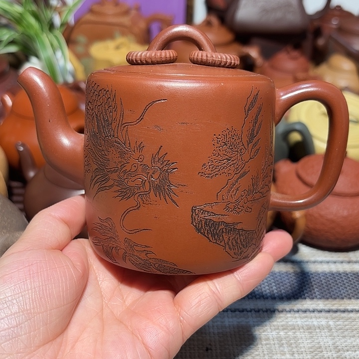 紫砂茶壶原矿宜兴紫砂250
