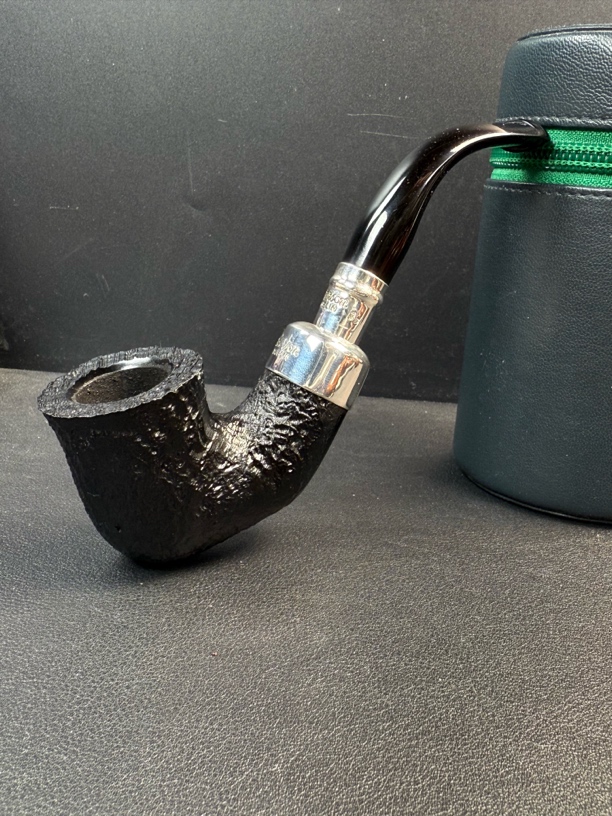 爱尔兰彼得森高阶双银龙军插系统斗305型号烟斗（内径19.8斗深35）