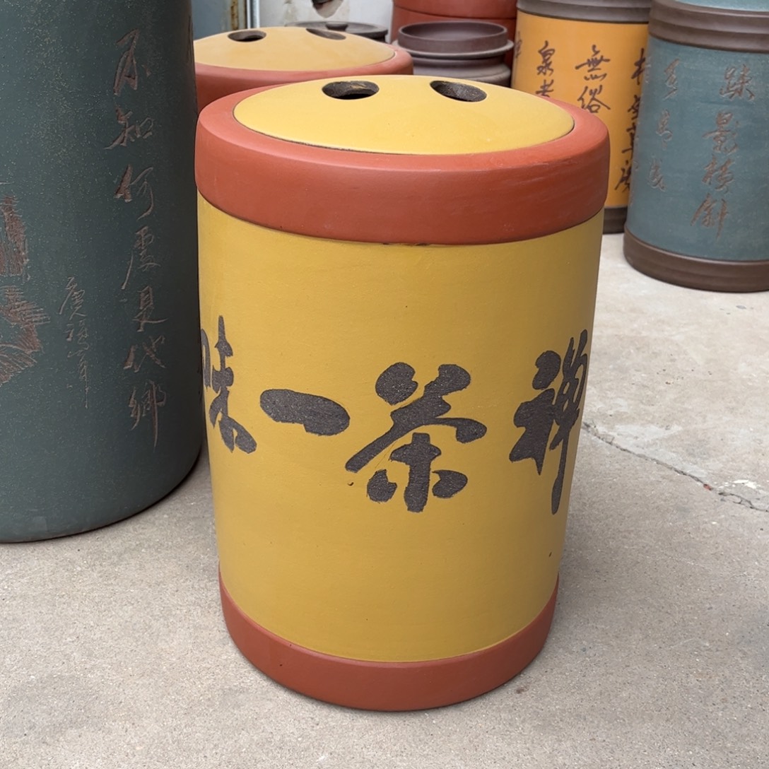 茶叶罐紫砂23 饼茶叶罐