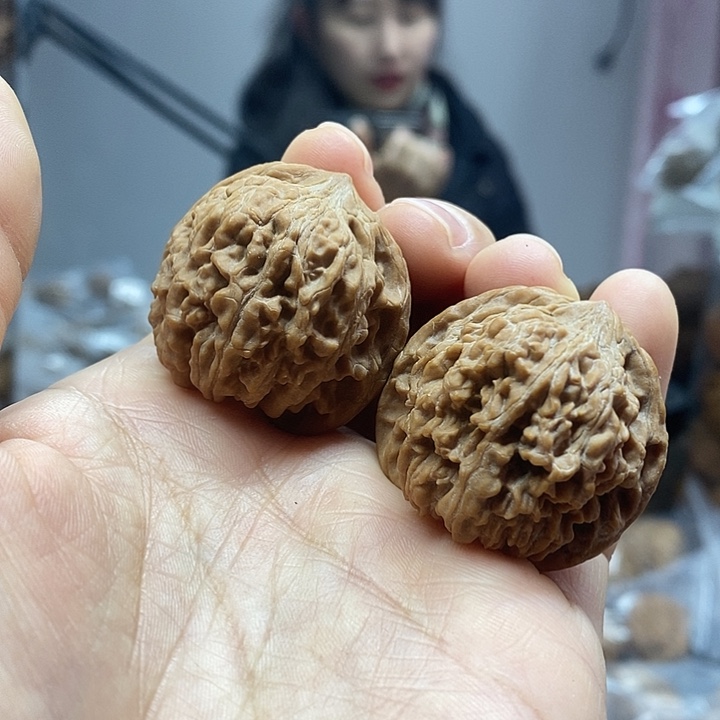 文玩核桃把件34满天星