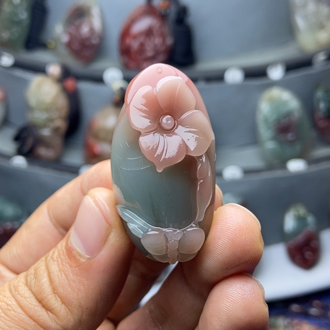 玛瑙/玉髓未镶嵌颈饰