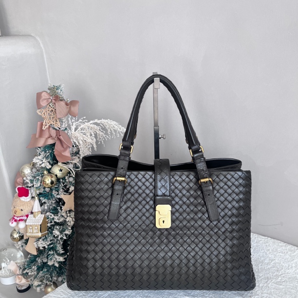 95新 BOTTEGA VENETA/葆蝶家 95新 葆蝶家大号编织手提包j