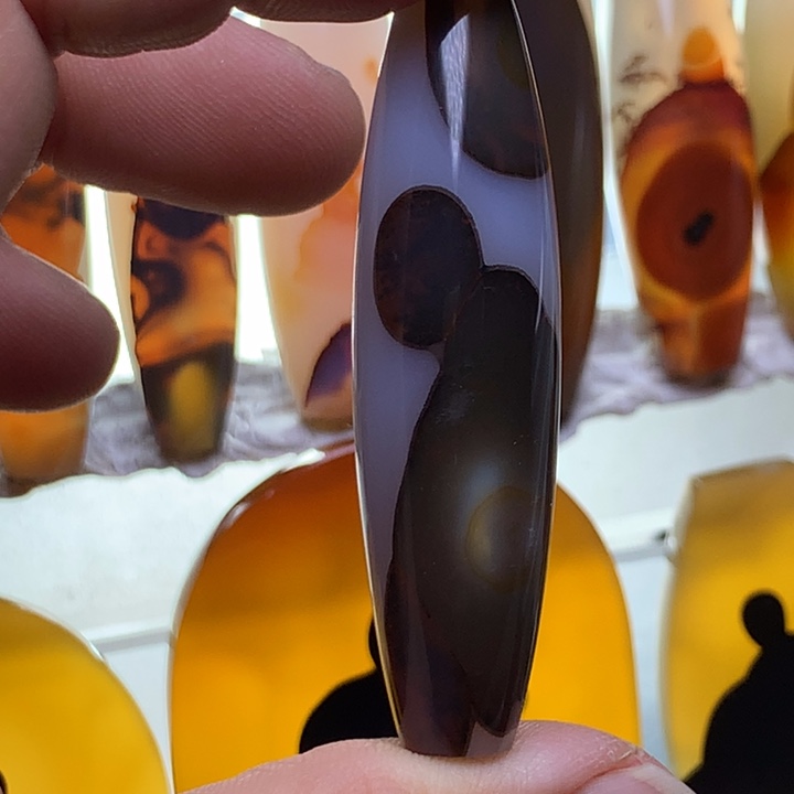 玛瑙/玉髓颈饰未镶嵌113