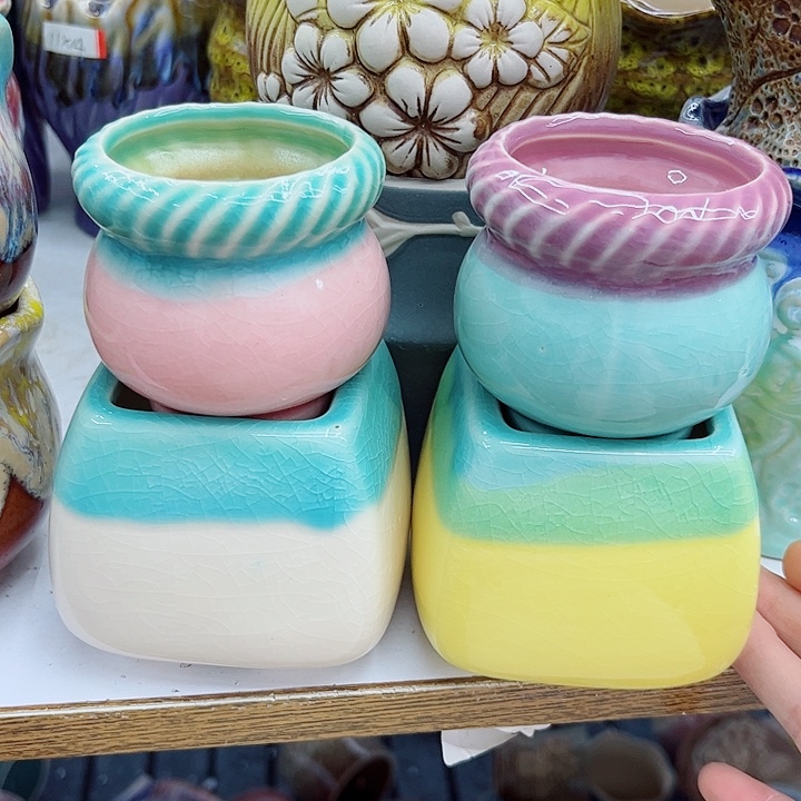 多肉绿植陶瓷花盆