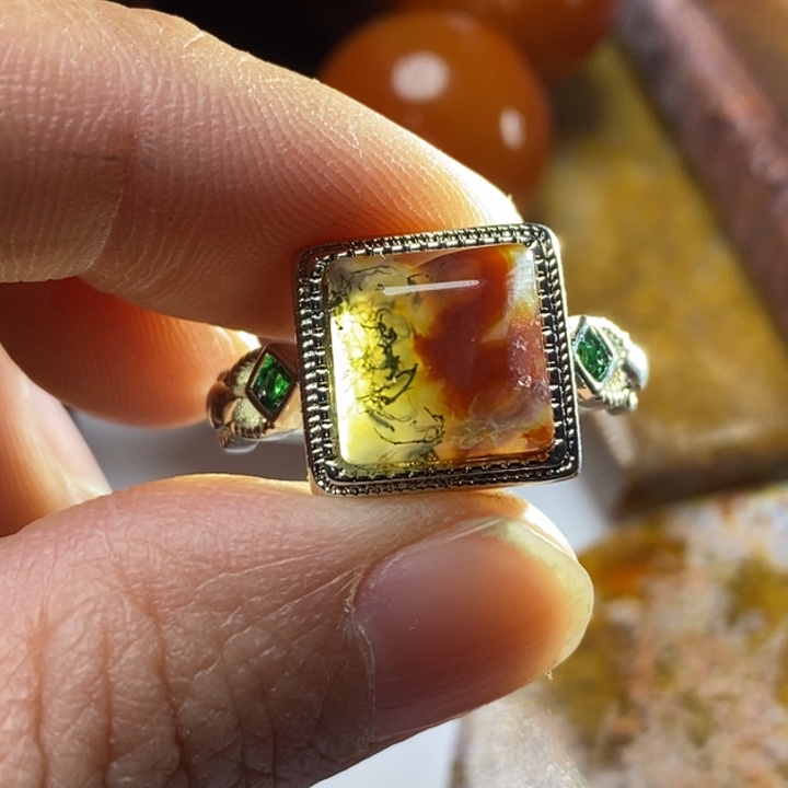 玛瑙/玉髓未镶嵌颈饰