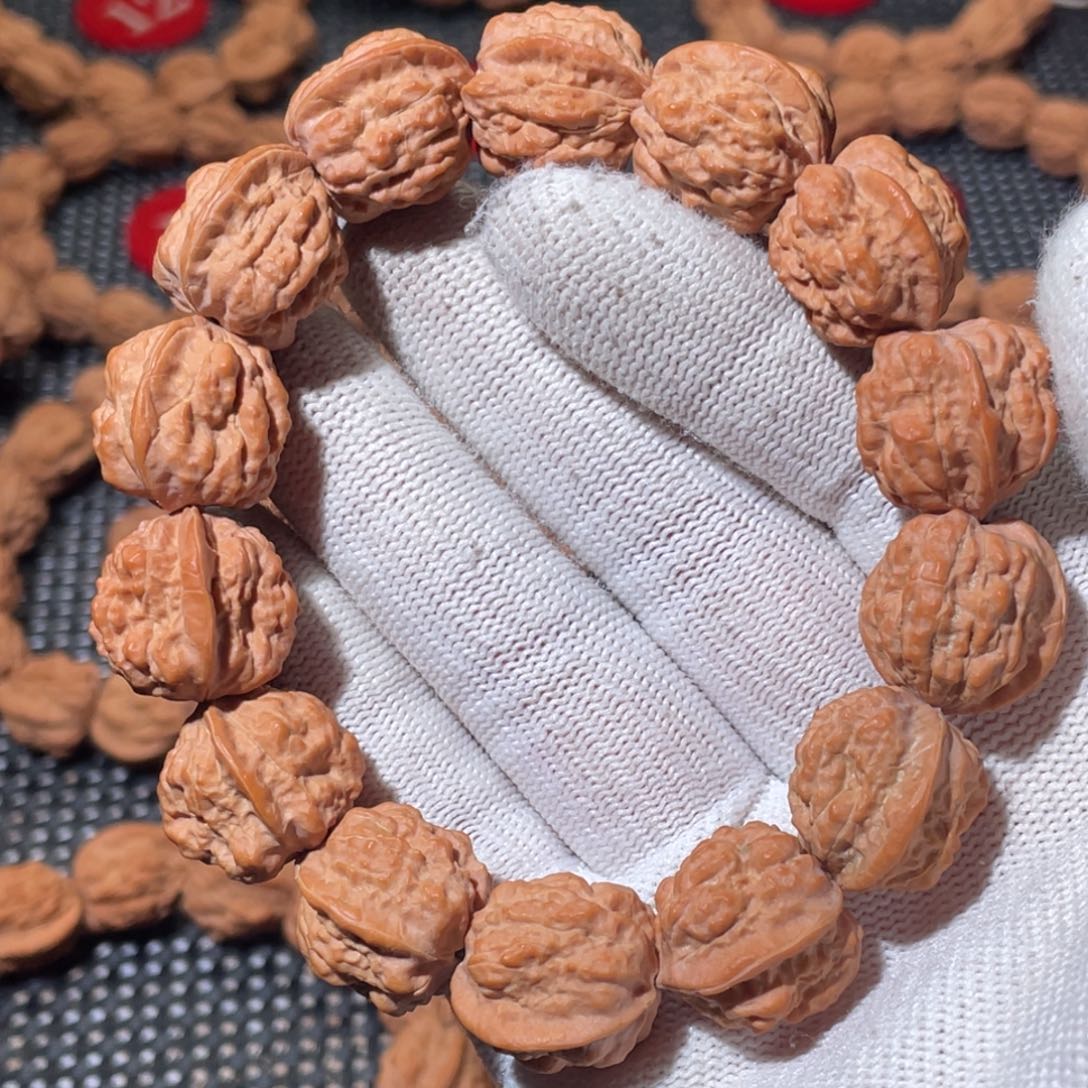 大***.手串文玩核桃嵩山蛤蟆头原皮矮桩毕业款