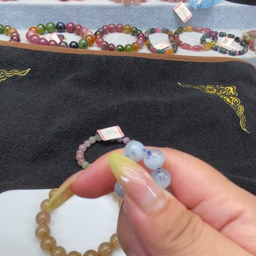 未镶嵌手串水晶手串