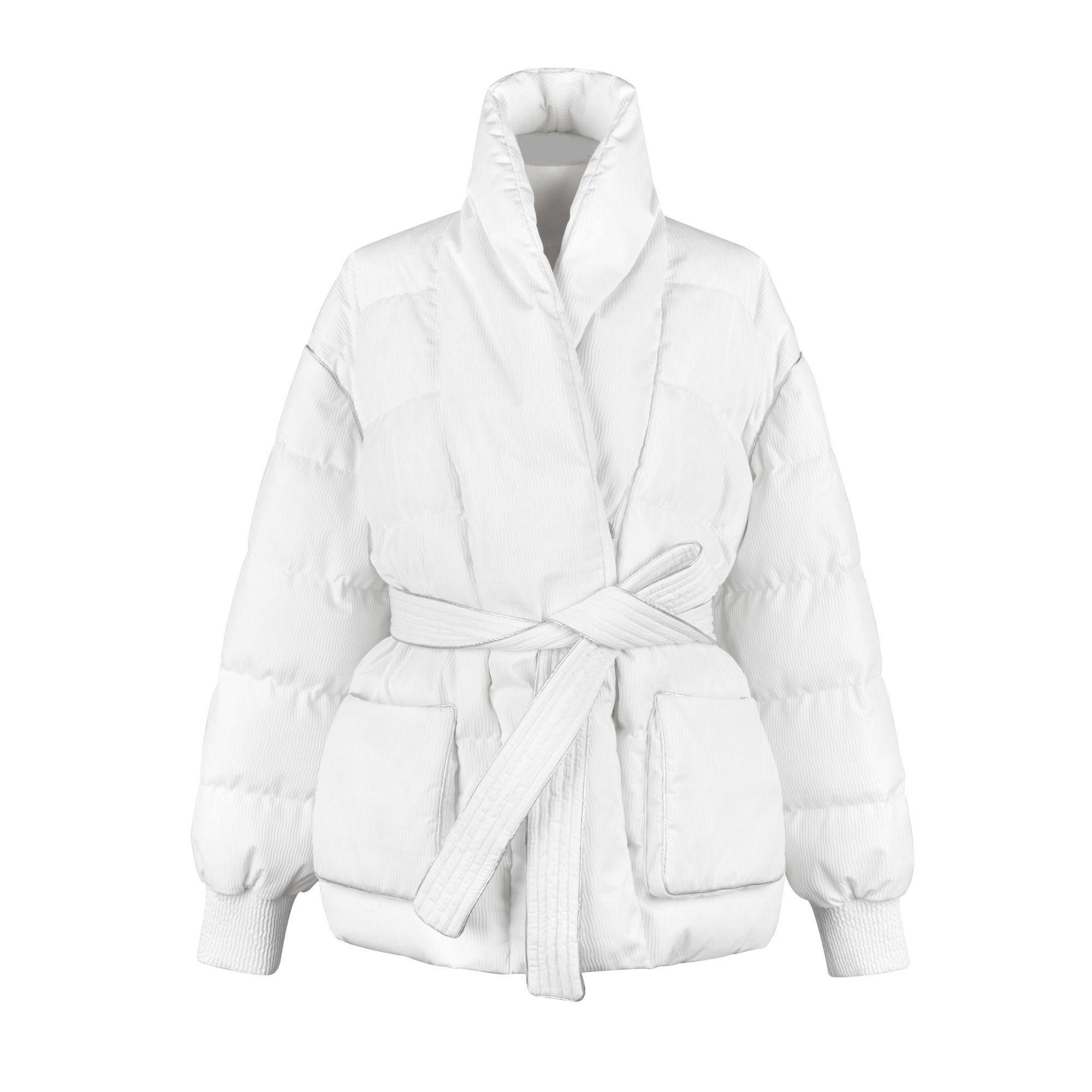 【NATURAL GIFT】 进口面料 纯色设计保暖羽绒服DJWDJA95019-B-4