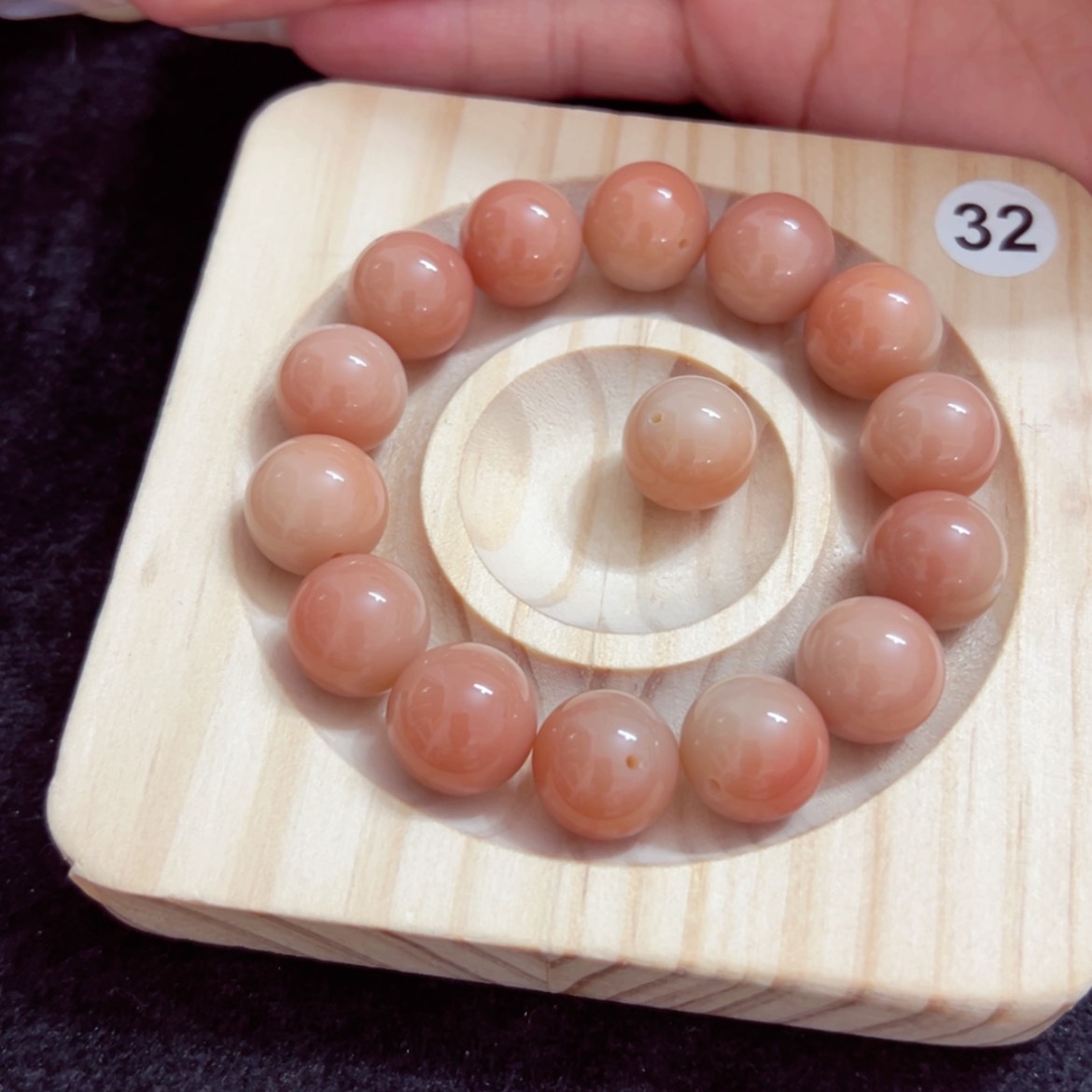 【闪购商品】石英质玉手链未镶嵌脆****甜33