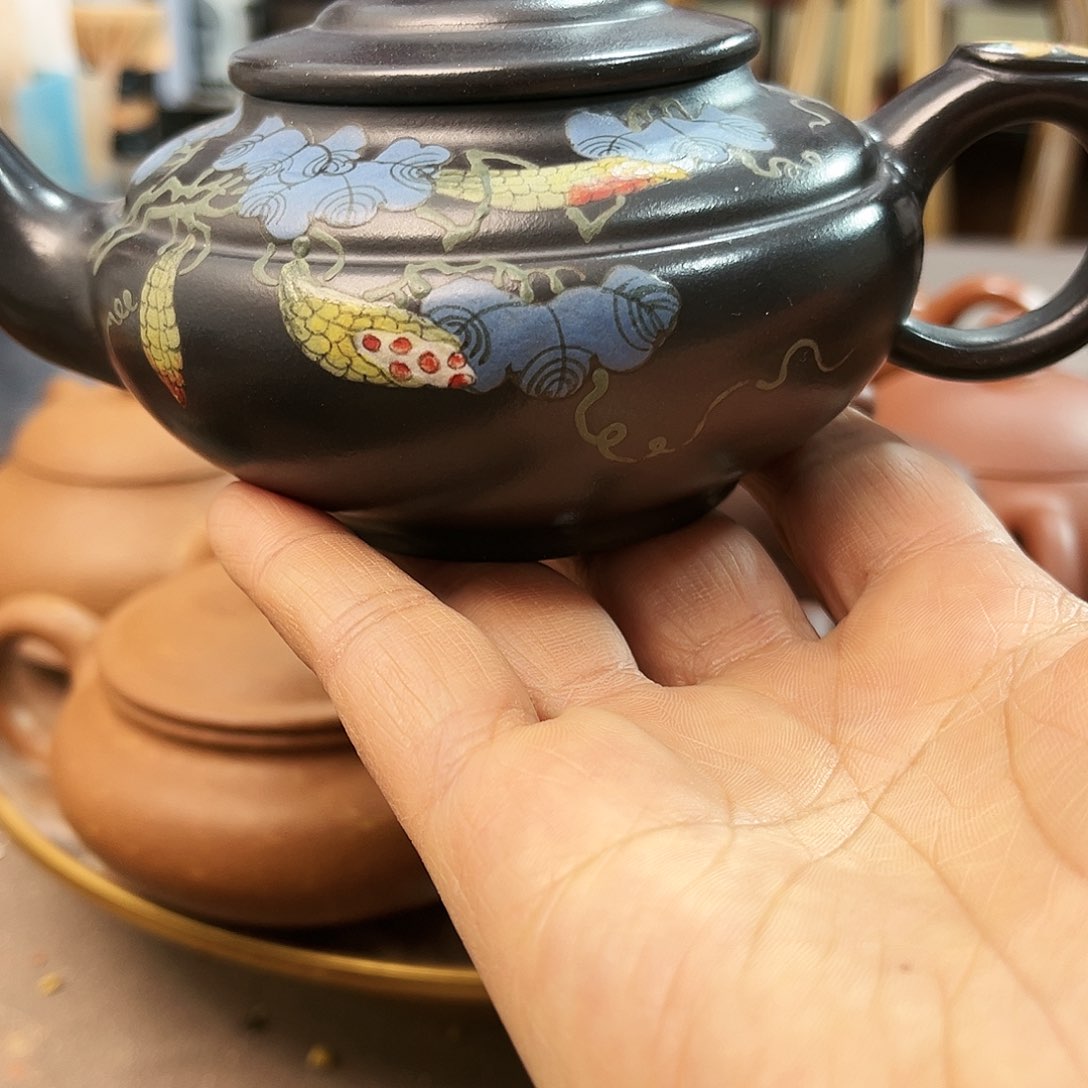 紫砂茶壶全手工制作