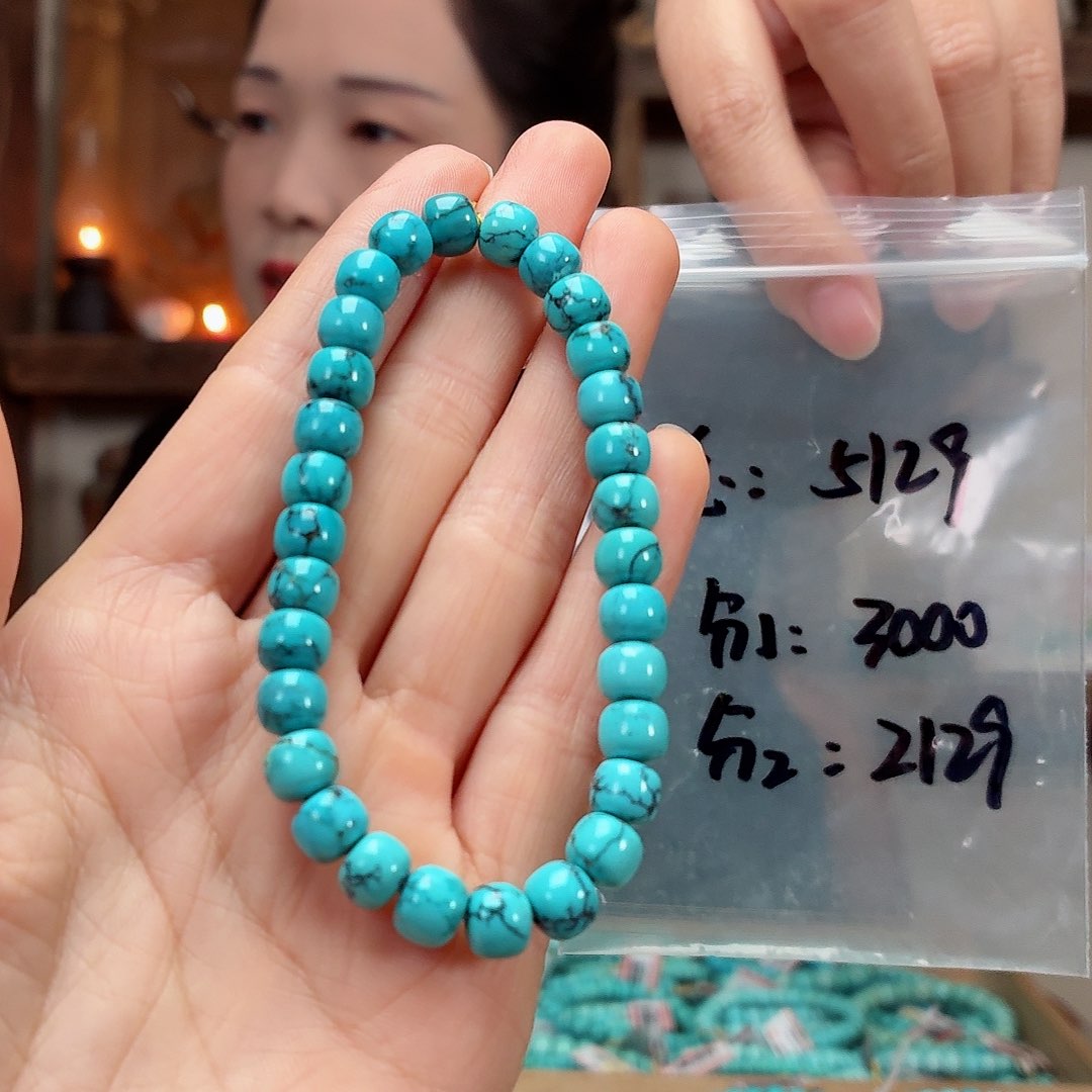 未镶嵌绿松石珠宝奇石乐*