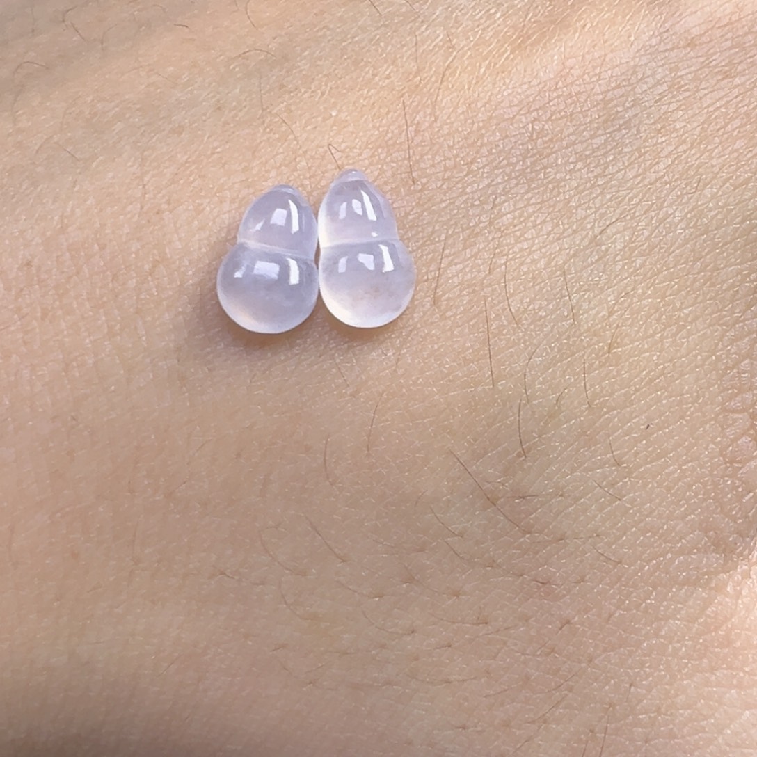 懿***眜翡翠散珠葫芦两个