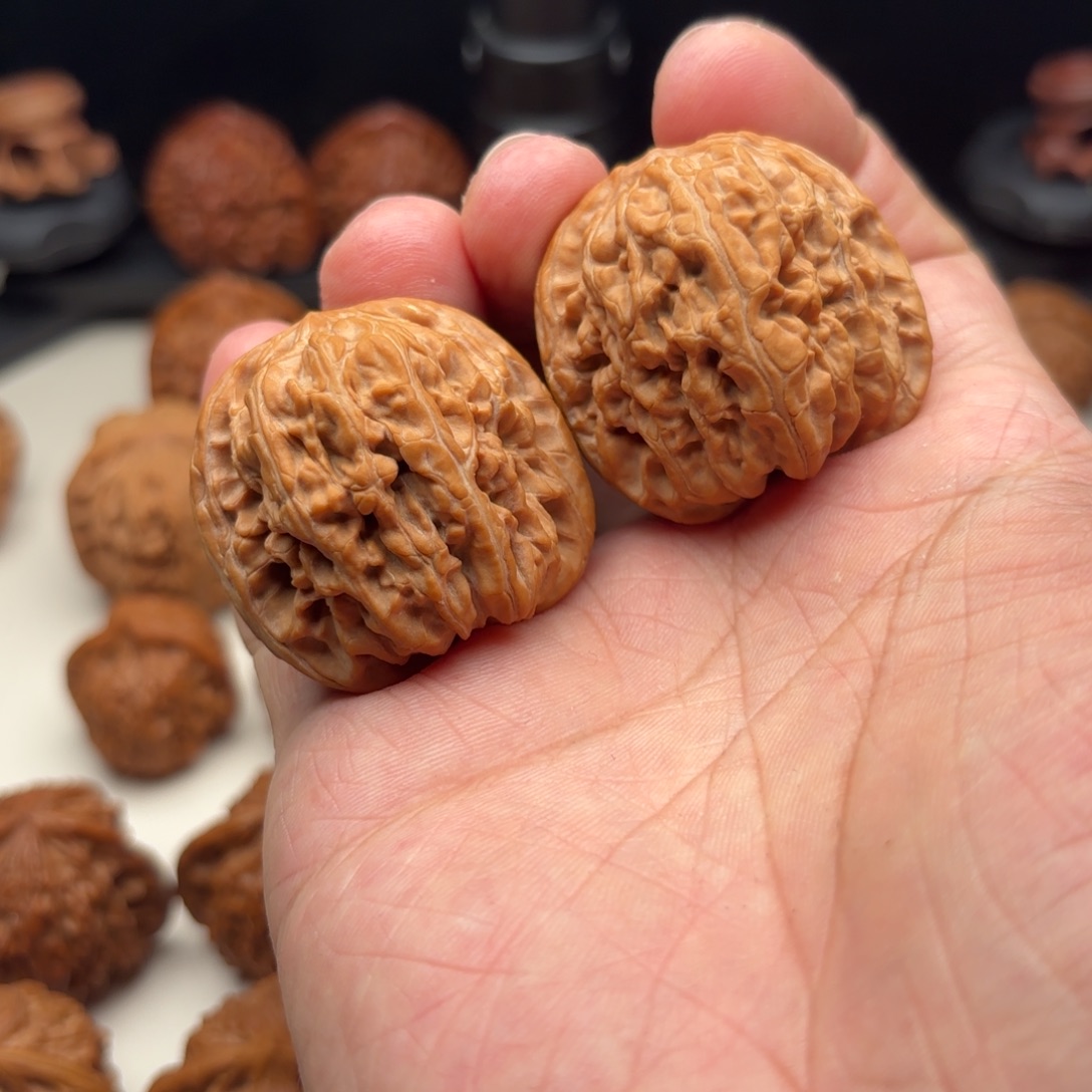 吊坠文玩核桃麒麟狮子头