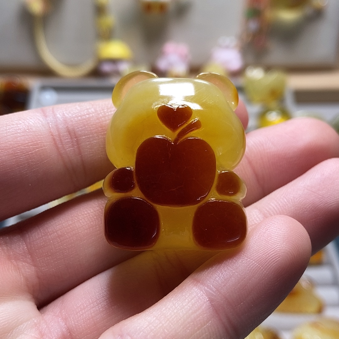 g***d琥珀未镶嵌裸石天然琥珀蜜蜡