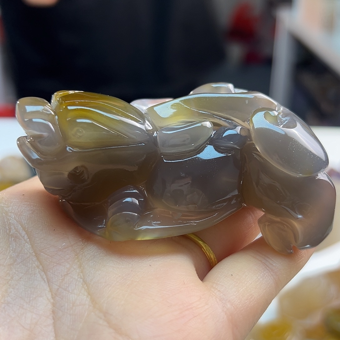 玛瑙/玉髓未镶嵌吊坠(不含链)