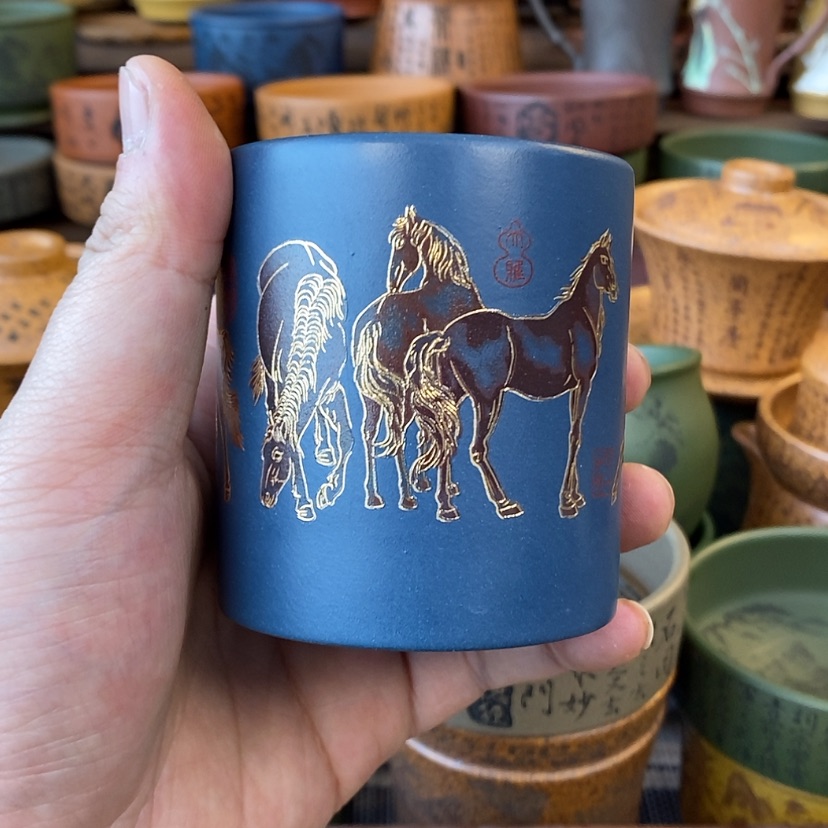 【闪购商品】紫砂杯子宜兴全手工紫砂杯