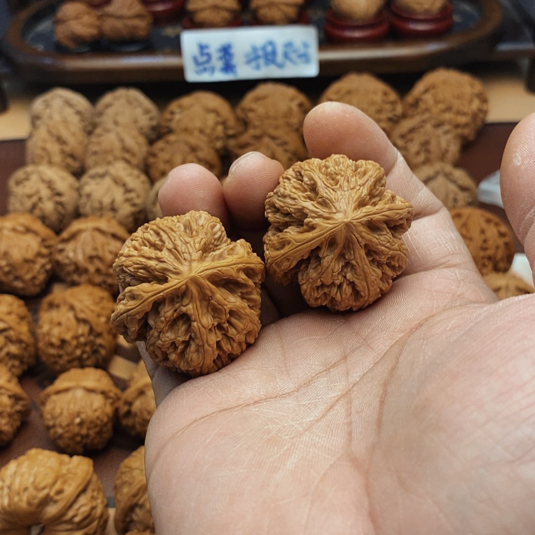 文玩核桃把件S**n38尺 大粗筋 5