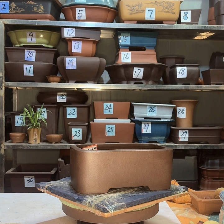 宜兴紫砂花盆花盆