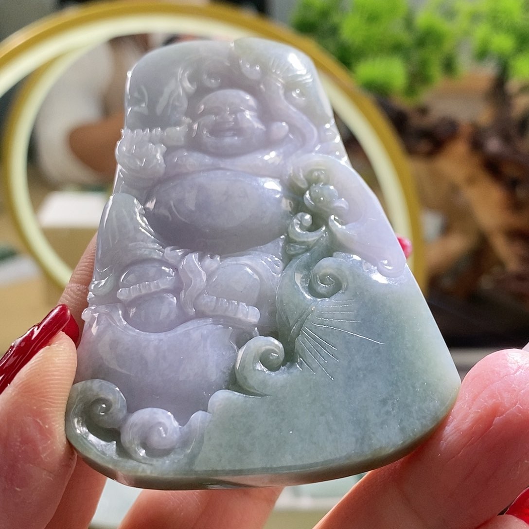 【闪购商品】翡翠颈饰未镶嵌佛