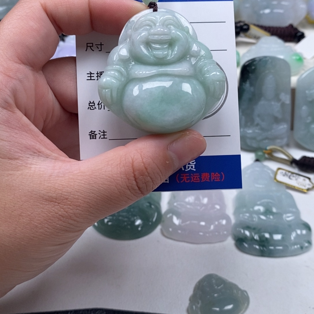 翡翠未镶嵌颈饰天然翡翠