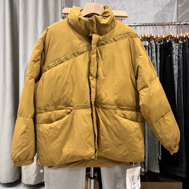 冬季时尚立领短款羽绒服保暖百搭宽松