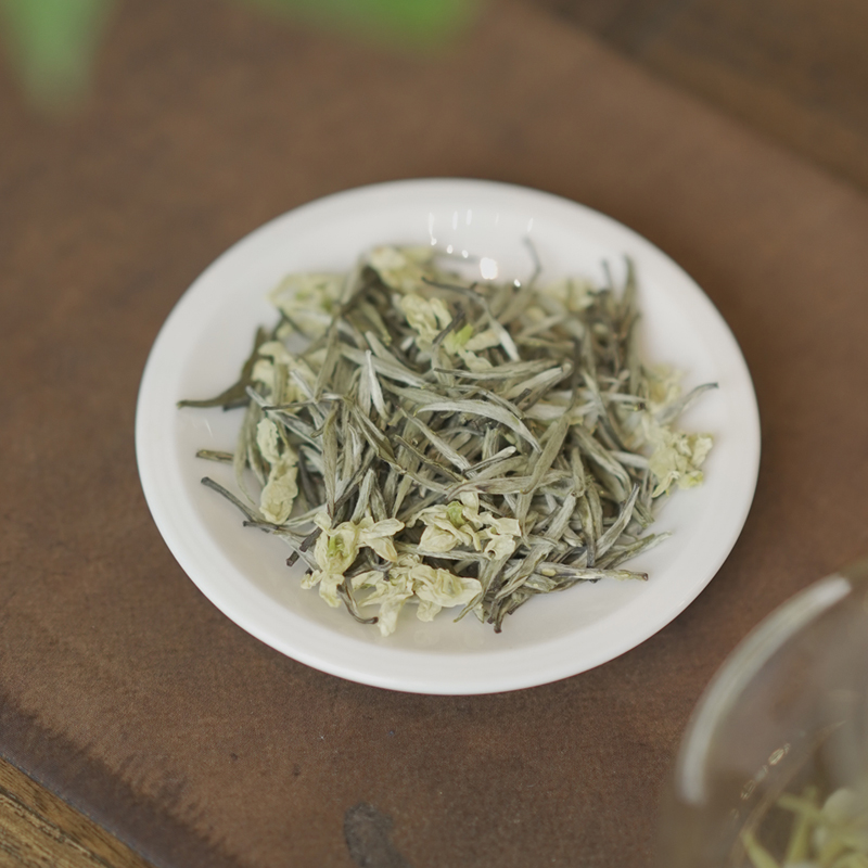 2025新茶茉莉花茶兰雪颗颗单芽川派花茶花香味足