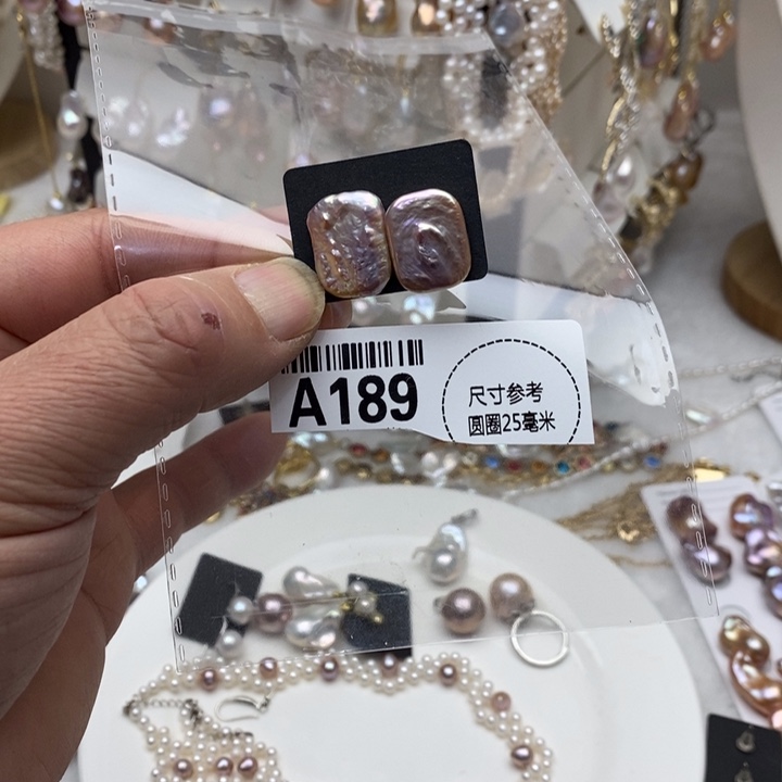 淡水珍珠银S925镶嵌项链189