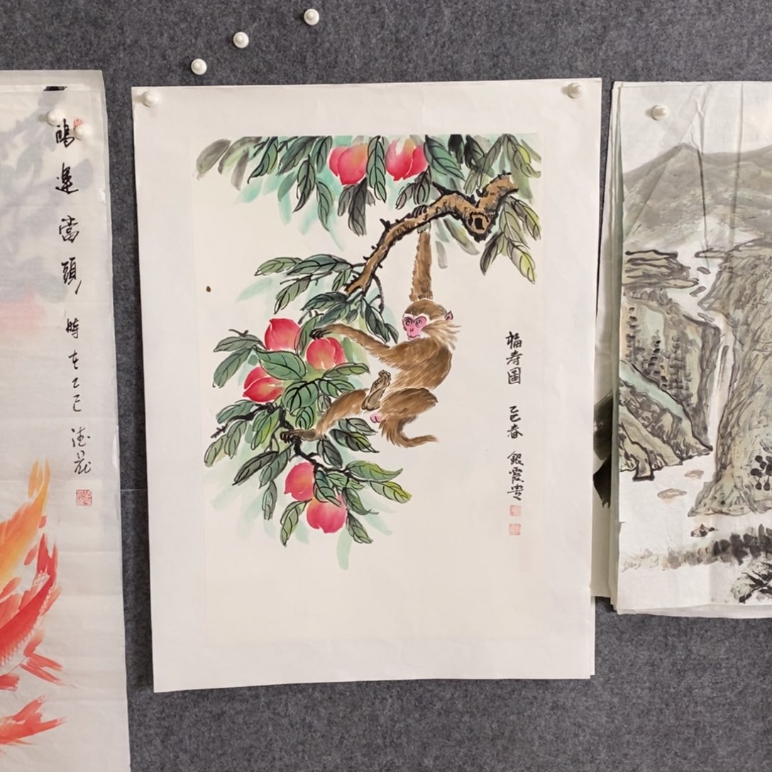 国画手写手绘国画作品61