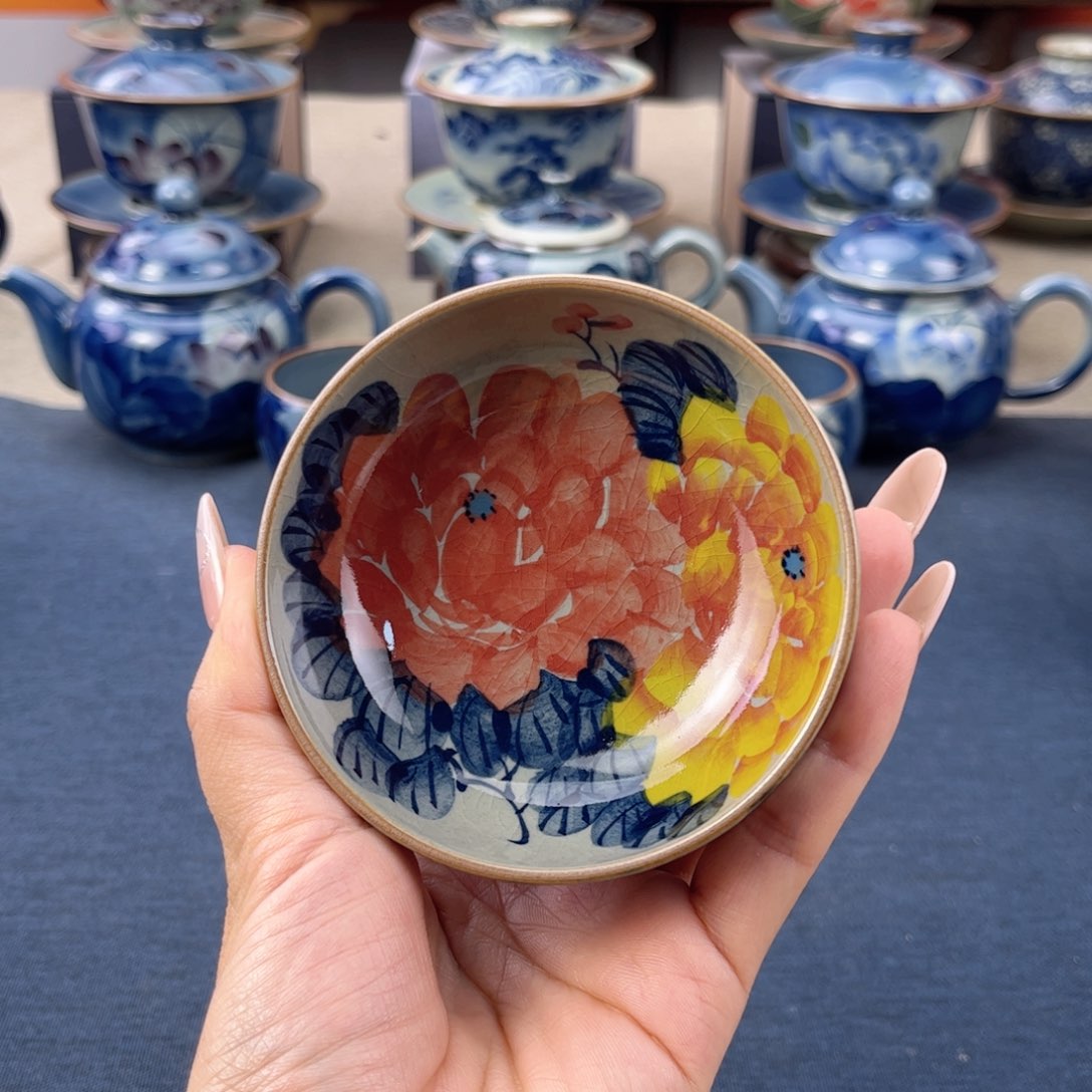 杯景德镇手工手绘茶具