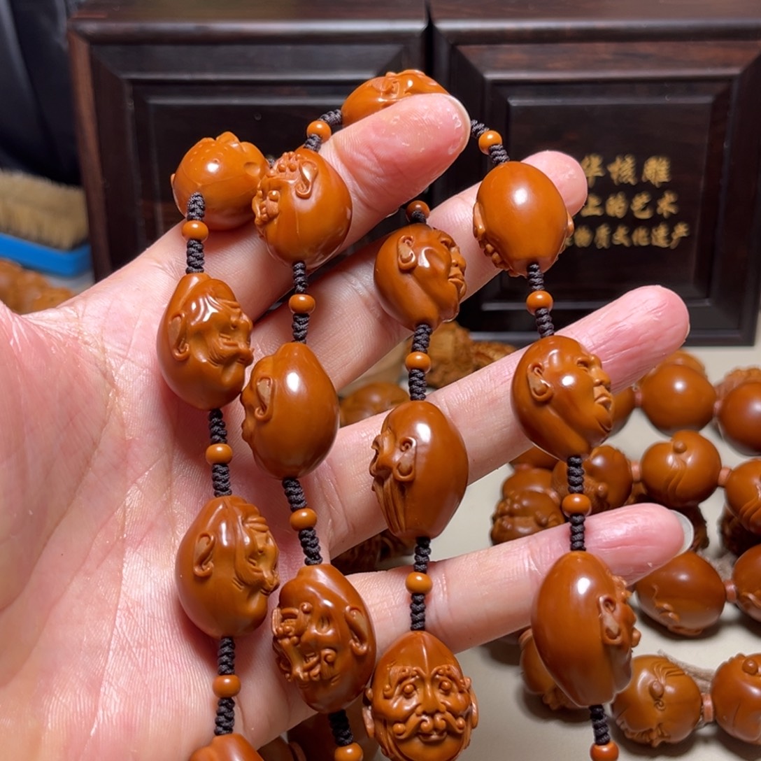 智***勇橄榄核手串橄榄核