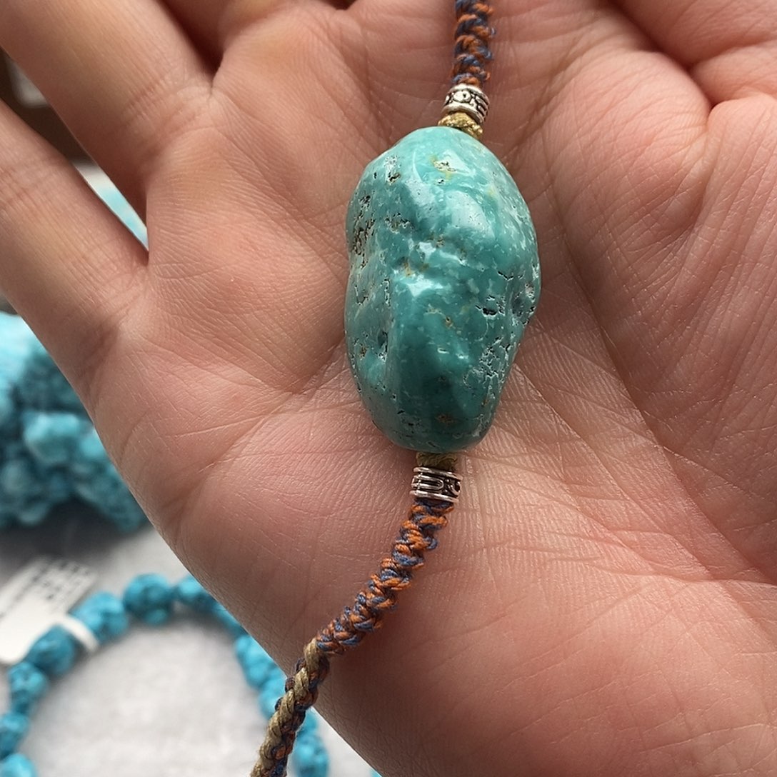 浪***浪绿松石未镶嵌颈饰