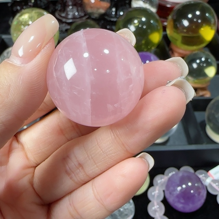 水晶天然水晶球A38未镶嵌天然