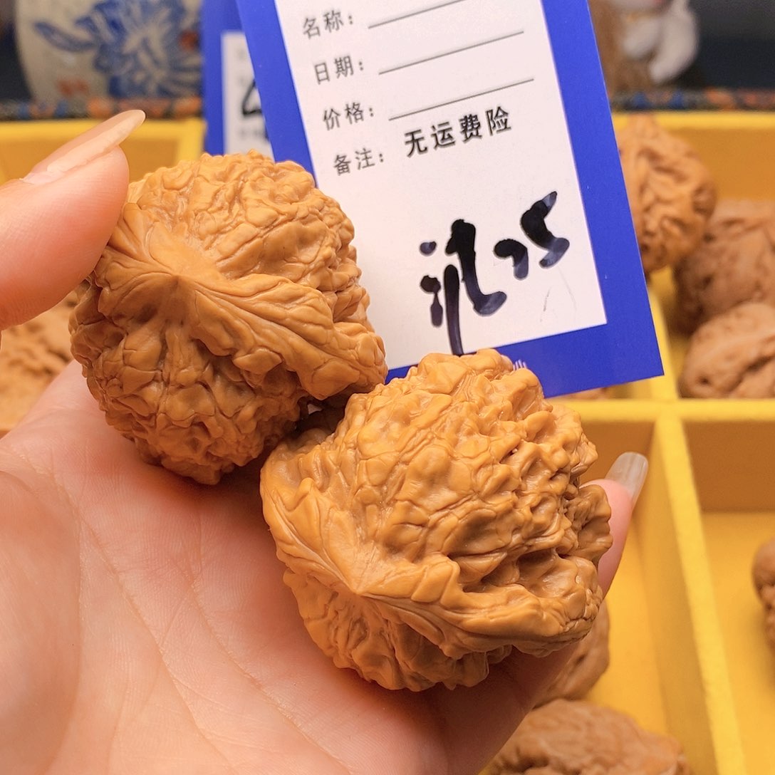 【闪购商品】文玩核桃把件圣**丁文玩核桃龙鼎25