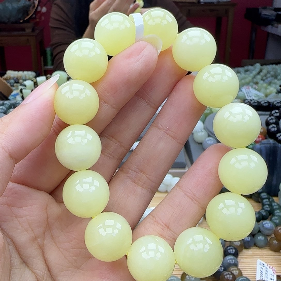 和田玉手链未镶嵌