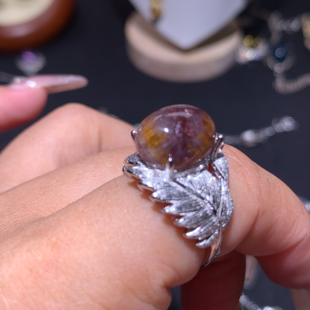 【闪购商品】水晶戒指银S925镶嵌?****?戒指