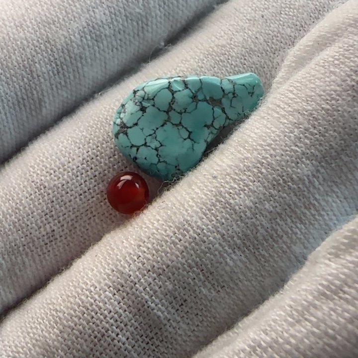 南红玛瑙未镶嵌配饰