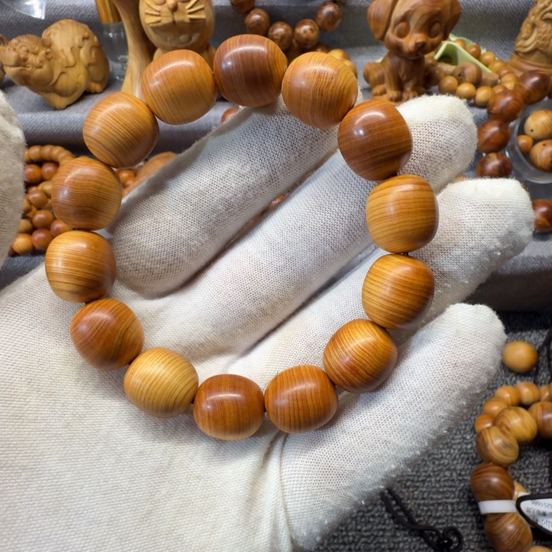 柏木（崖柏）崖柏枣珠高货