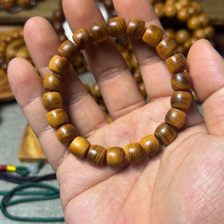 柏木（崖柏）黑油骨直切9*10