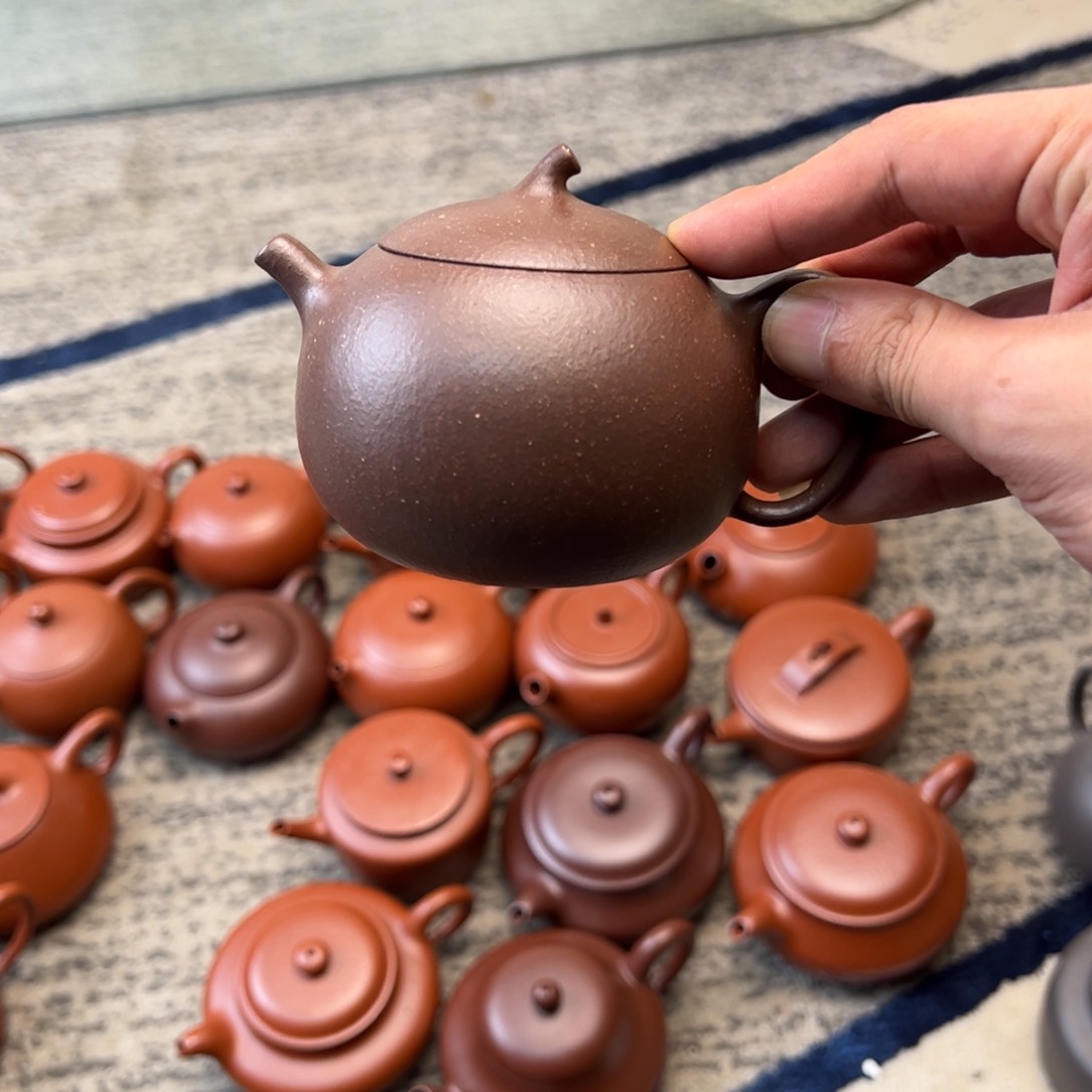 紫砂茶壶全手工制作