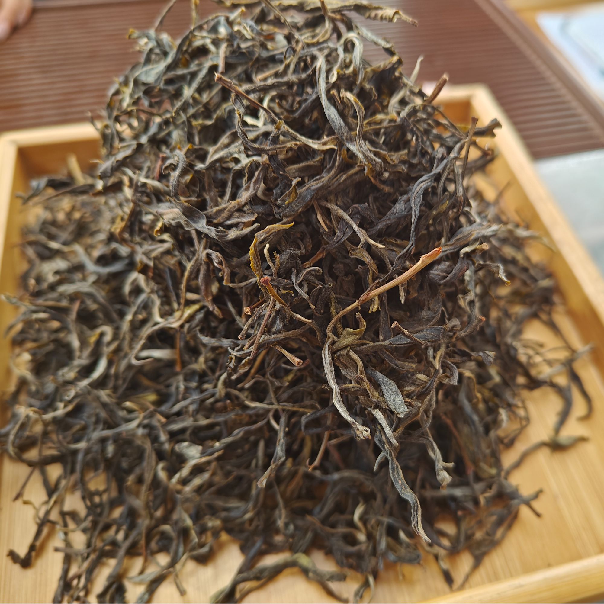 【一周年专属】马街村杨慧-绿稿林-2024年春-晒青毛茶散料